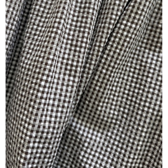 Hill House Cosimo Nap chocolate gingham maxi dress - Picture 9 of 10